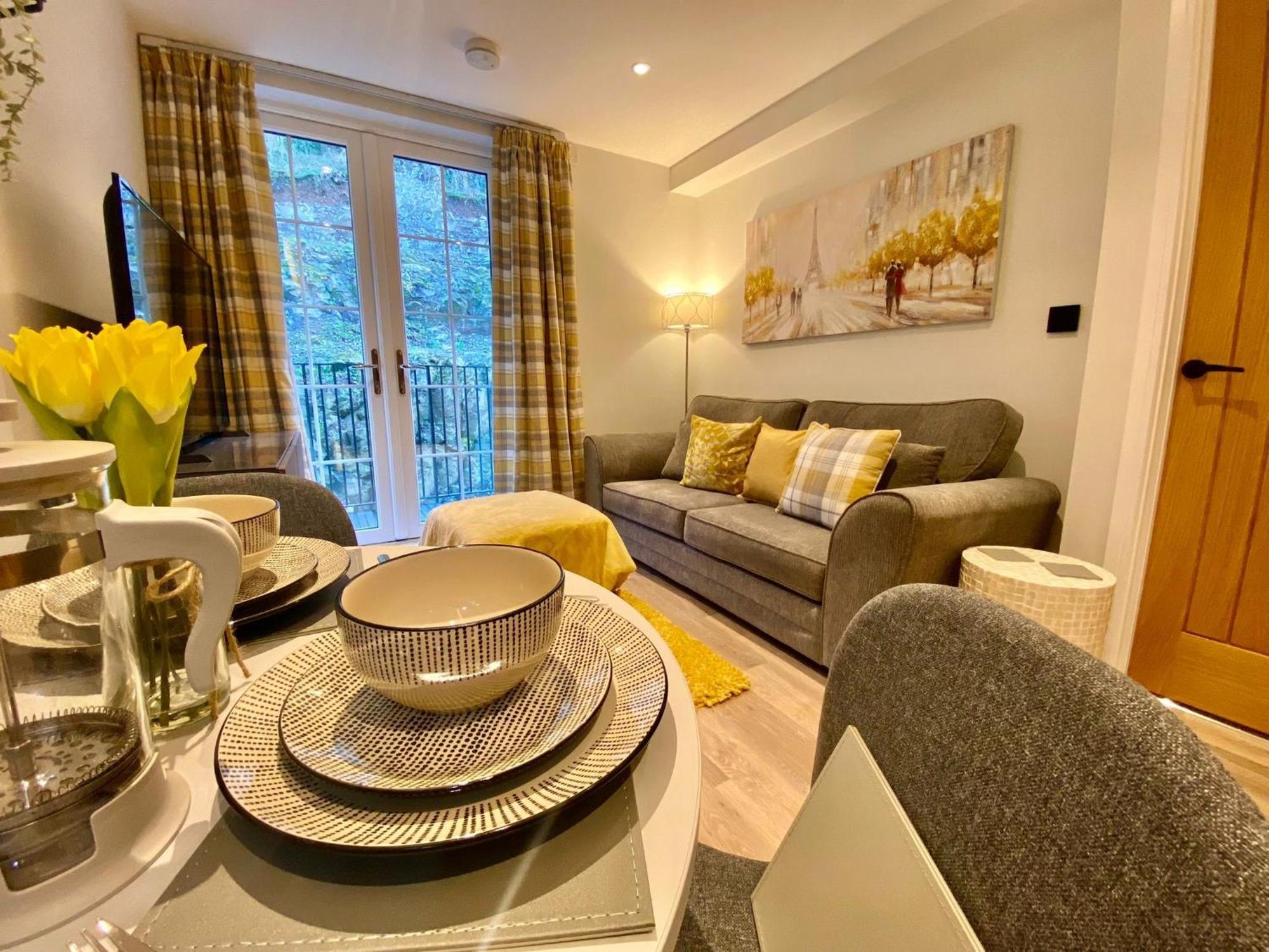 Luxury 1 Bedroom Apartment - Rock Mill 14 Stony Middleton Eksteriør billede