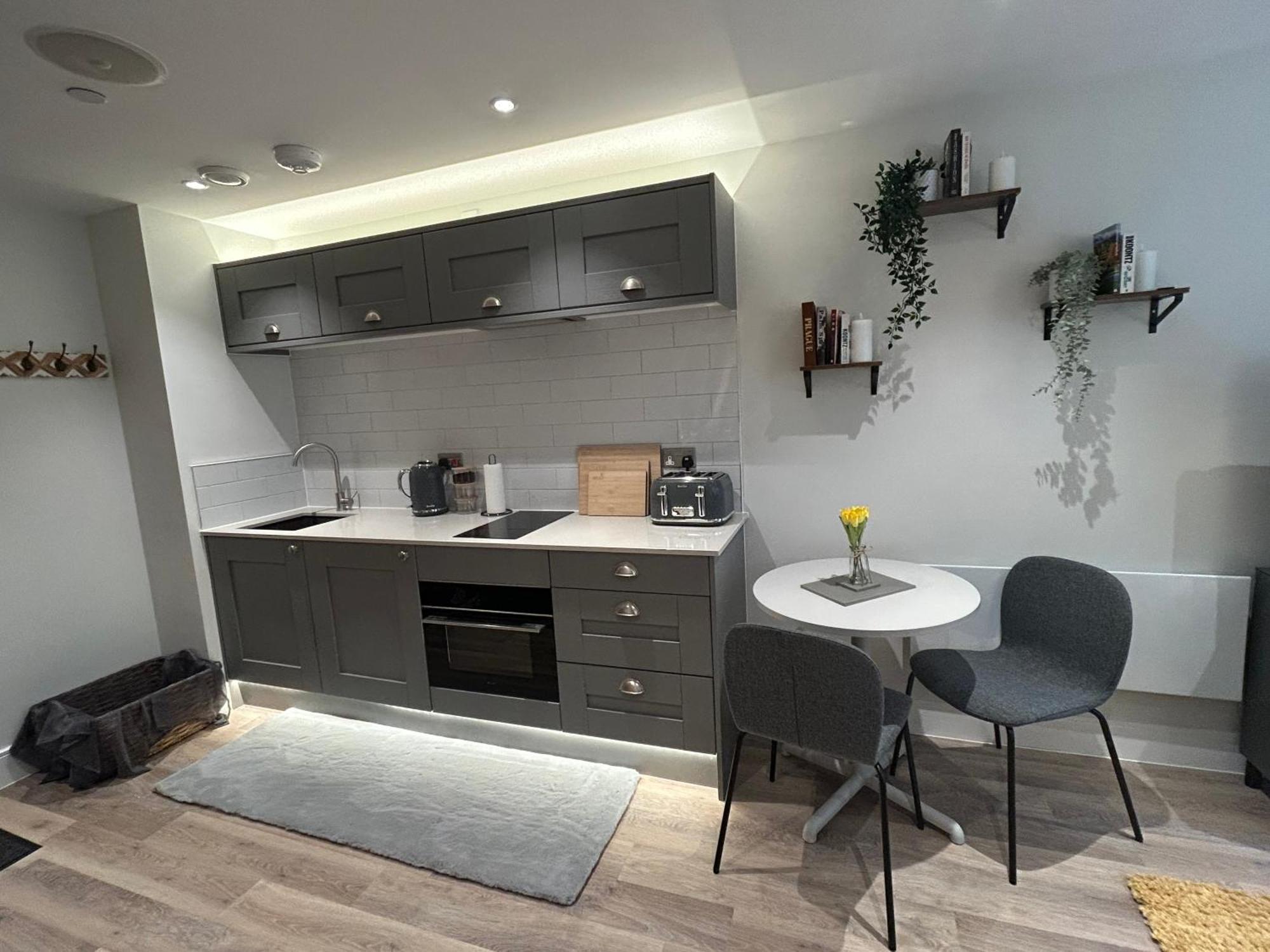 Luxury 1 Bedroom Apartment - Rock Mill 14 Stony Middleton Eksteriør billede